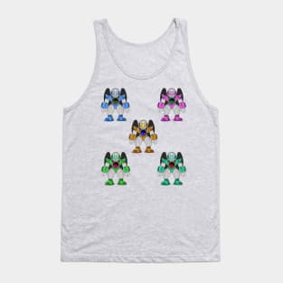 Bald Eagle Beast Multi-color Tank Top